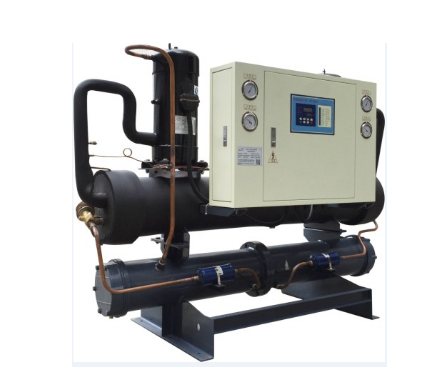 Open industrial ice water unit